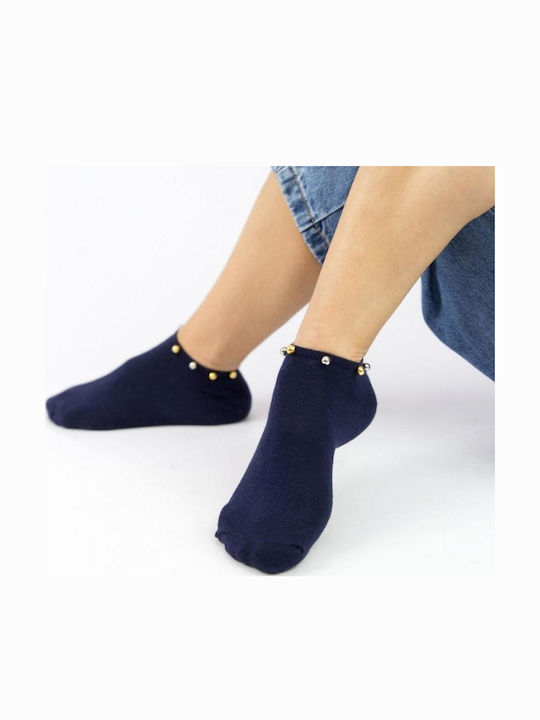 Pamela Femei Șosete Dark Blue 1Pachet