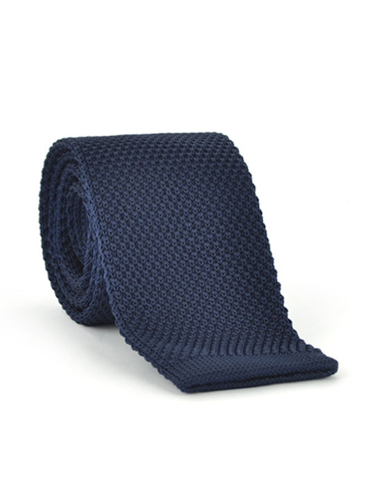 GM Men's Tie Knitted in Blue Color