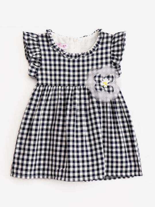 Funky Children's Dress Blue