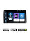Car Audio System 2DIN (Bluetooth/USB/AUX/WiFi/GPS/Apple-Carplay/Android-Auto) with Touch Screen 9"