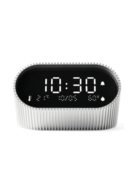 Lexon Ray Clock Tisch-Digitaluhr mit Wecker LR1...