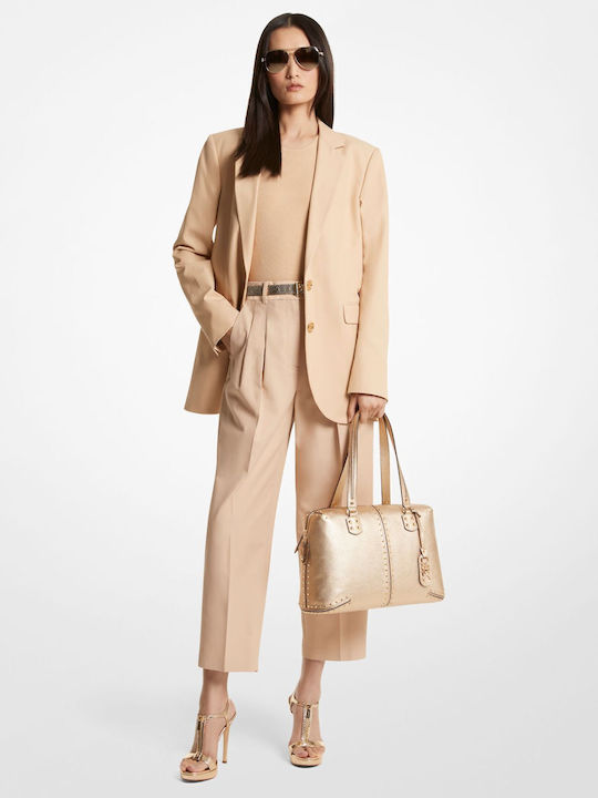 Michael Kors Γυναικείο Σακάκι Μπεζ