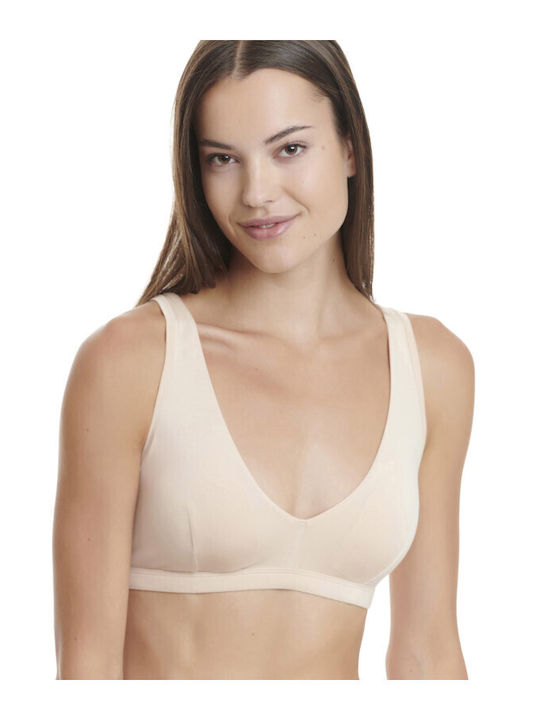 Walk Women's Bralette Bra Beige