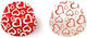 Decora Karamellpapiere für Cupcakes Papier 5x5cm 36pcs