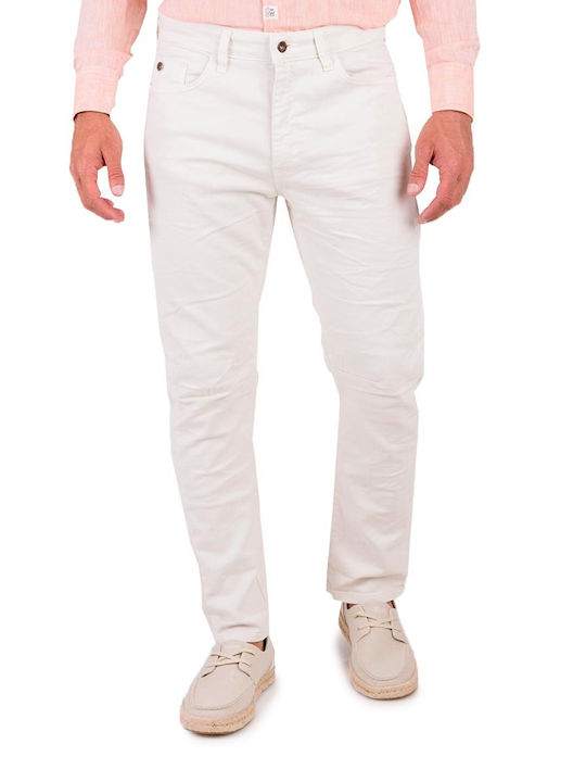 Devergo Men's Trousers White