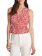 Attrattivo Women's Blouse Floral Red