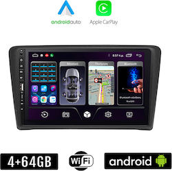 Kirosiwa Car Audio System for Skoda Rapid 2012 (Bluetooth/USB/WiFi/GPS/Apple-Carplay/Android-Auto) with Touch Screen 9"