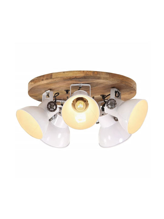 vidaXL Light fixture Ceiling Mount Light 50cm Bronze with Socket E27