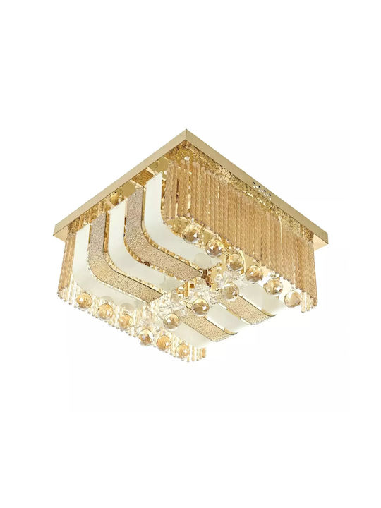 Classic Ceiling Light with Socket E27 Gold