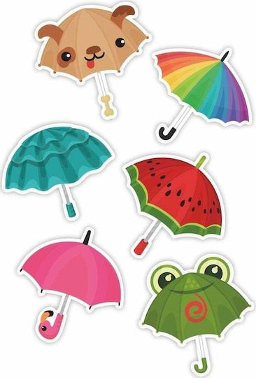 LearnHow Kinder Wandsticker Fenster 6Stück