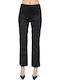 Damen Stoff Hose Black