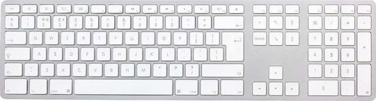 Matias FK316CS-UK Mac USB-C Πληκτρολόγιο Αγγλικό UK Συμβατό με Mac Λευκό