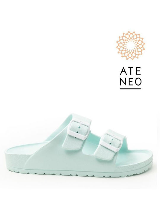 Ateneo Women's Sandals Light Blue