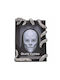 Wooden Photo Frame with Gray Frame