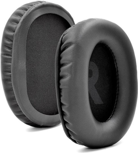 1 чифт памучни пяни за ушите Logitech Logitech G Pro G Pro X черни протеинова кожа