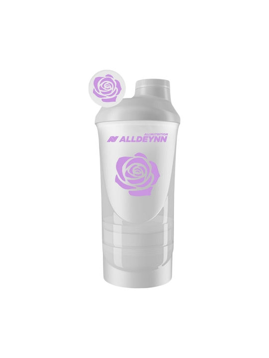 AllNutrition Shaker Protein 600ml Kunststoff Weiß