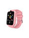 Manta Kinder Smartwatch mit GPS und Kautschuk/Plastik Armband Rosa