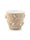 Viosarp Flower Pot 11.4x10.5cm in Beige Color