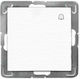 Ospel Push Button Switch Mechanism for Doorbell in White Color ŁP-6Y/m/00