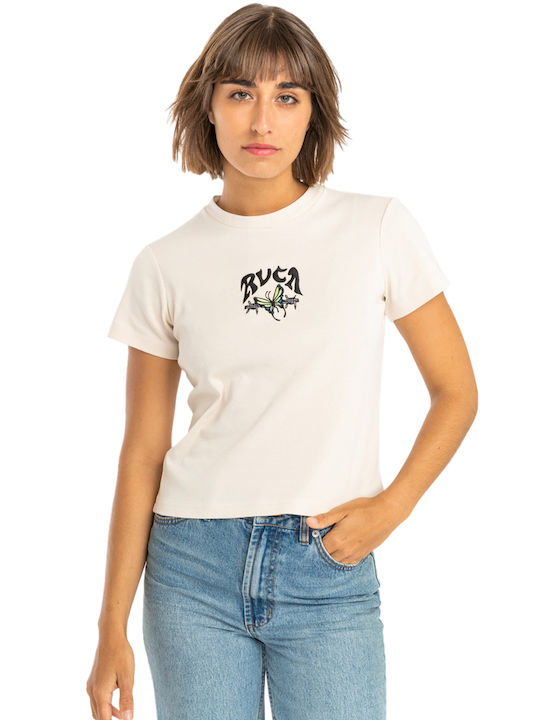 RVCA Women's T-shirt Beige