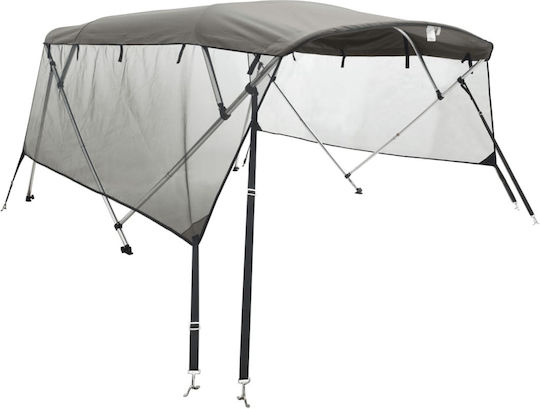 vidaXL L243xB170cm Gray Farbe