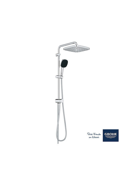 Grohe Vitalio Start 250 Duschsäule mit Armatur ...