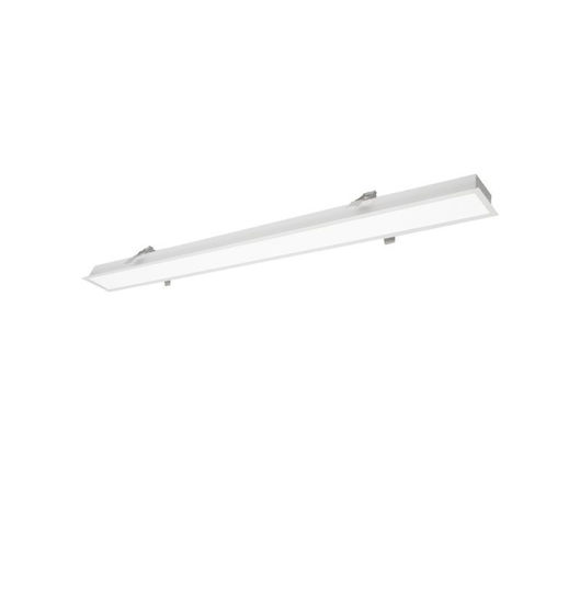 Viokef Commercial Linear Recessed LED Ceiling Light Natural White 86cm