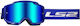 LS2 Motocross-Schutzbrille Charger Blue Lens Iridium