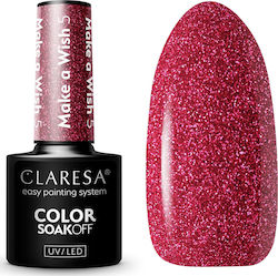Claresa Make A Wish 5 Gel Nail Polish Make A Wish 5 With Glitter 5gr
