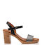 Leder Sandalen Schwarz