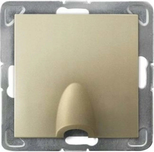 Ospel Power Socket Gold 1pcs