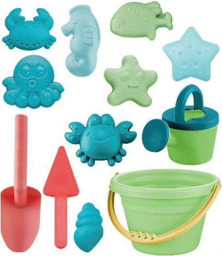 Trademarkt Set Jucării Plajă cu Accesorii Bej 12buc