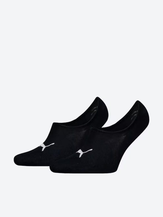 PUMA Αθλητικές Κάλτσες Μαύρες 2 Ζεύγη