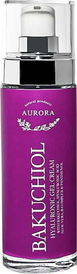 Aurora Natural Bakuchiol 24ωρο Αντιγηραντικό Gel Προσώπου κατά της Ακμής με Ρετινόλη & Υαλουρονικό Οξύ 50ml