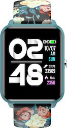 Bemi KIX-M Smartwatch with Heart Rate Monitor (Green)