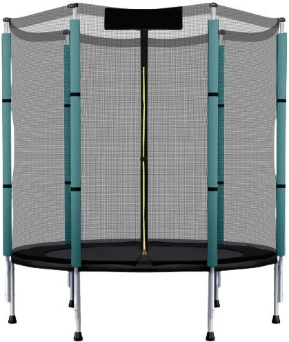 NEO Sport Trambulină În Aer Liber Diametru 140 cm cu Net De Protecție și Scară
