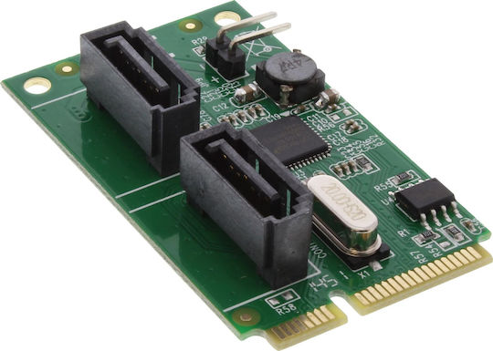InLine Κάρτα PCIe σε θύρα SATA / RAID / SATA III / Mini PCI