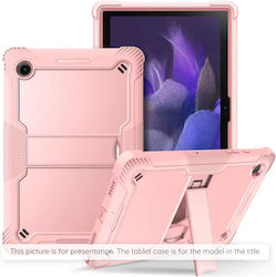 Techsuit Flip Cover Rezistentă Rose Gold Samsung Galaxy Tab S7 Plus, Samsung Galaxy Tab S8 Plus, Samsung Galaxy Tab S8 Plus