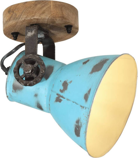 vidaXL Lamp Wall with Socket E27 Bronze 11.5x11.5x25cm
