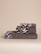 Bath Towel Set 3pcs Coffee Weight 500gr/m²