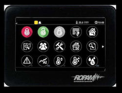 Ropam Security Access-Control Keypad Touch with Screen White TPR-4BS-P