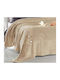 Sidirela Hot Velvet Blanket Single 160x220cm Beige E-2269