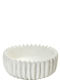 Espiel Decorative Bowl White 24x24x11cm