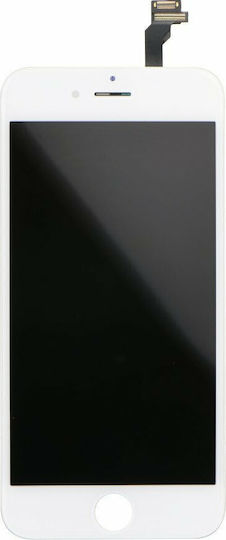Οθόνη Premium mit Touch-Mechanismus für Apple iPhone 6 (Weiß)