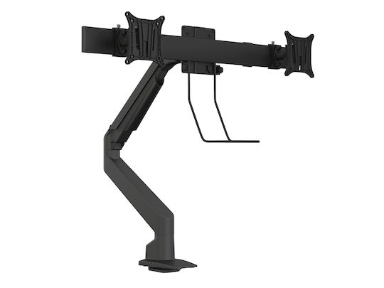 Multibrackets Halterung Auf dem Schreibtisch für 2 Monitore bis 28" mit Arm (MB-5952)