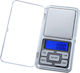 Pocket Scale Electronic Precision Commercial Scale with Weighing Capacity of 0.500kg and Division 0.1gr