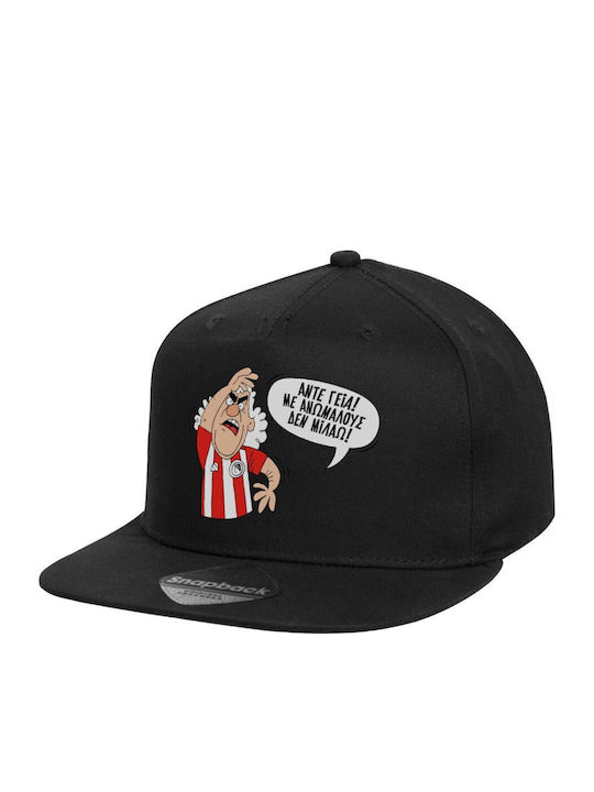 Beechfield Kids' Hat Jockey Fabric Takis Black