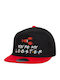 Beechfield Kids' Hat Jockey Fabric Friends You're My Lobster Black