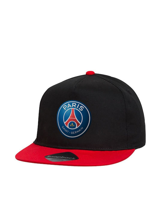 Beechfield Kids' Hat Fabric Paris Saint-germain F.c. Black