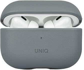 Uniq Θήκη Δερματίνης σε Μπλε χρώμα για Apple AirPods 1 / AirPods 2